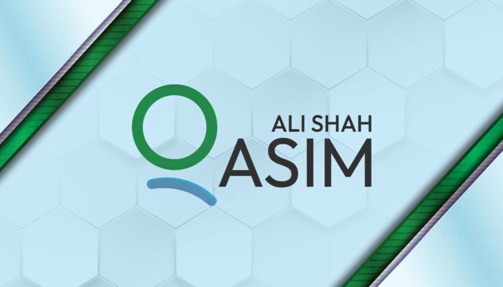 Qasim Ali Shah Business Card