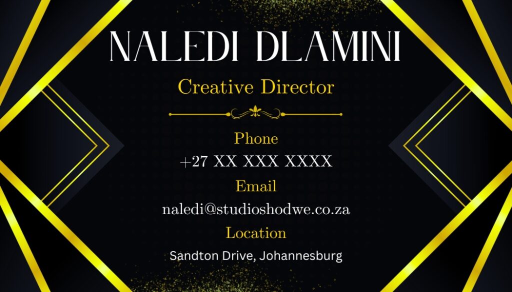 Creative Director Visiting Card